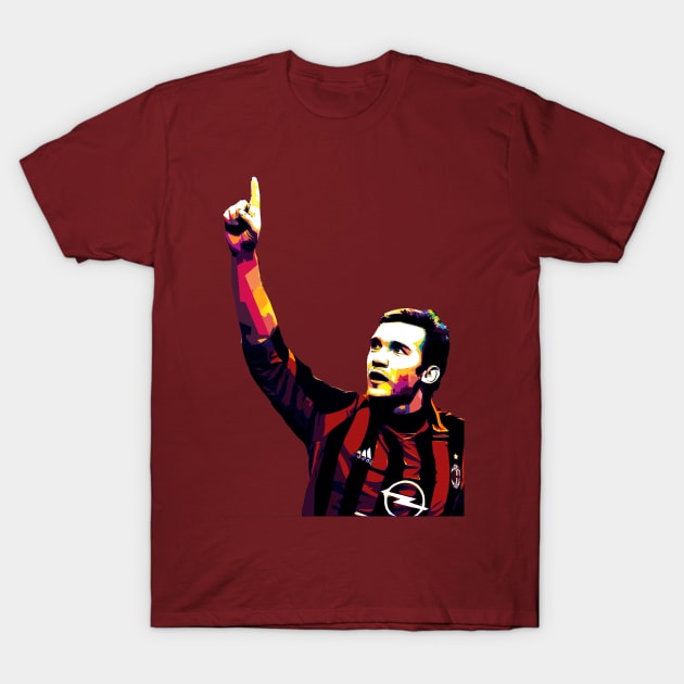 Andriy Shevchenko T-Shirt by Creativedy Stuff